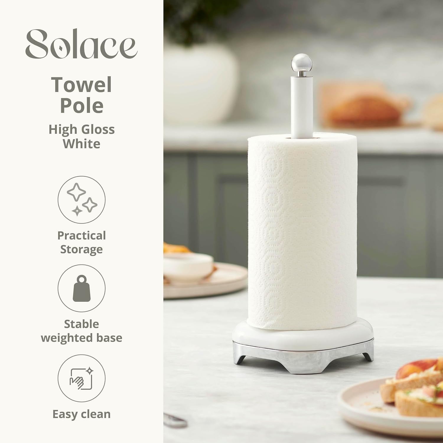 Swan Solace White Kettle Toaster Microwave and Matching Kitchen Storage Set5