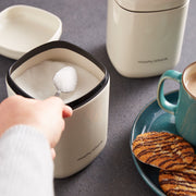 Morphy Richards Equip Cream Kettle Toaster Breadbin & Canisters Kitchen Bundle19