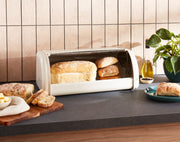 Morphy Richards Equip Bread Bin Cream Large 12L Capacity Kitchen Storage 8320012