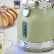 Swan Retro Revive Green Kettle  Toaster Microwave Set  Stovetop Design Kettle3