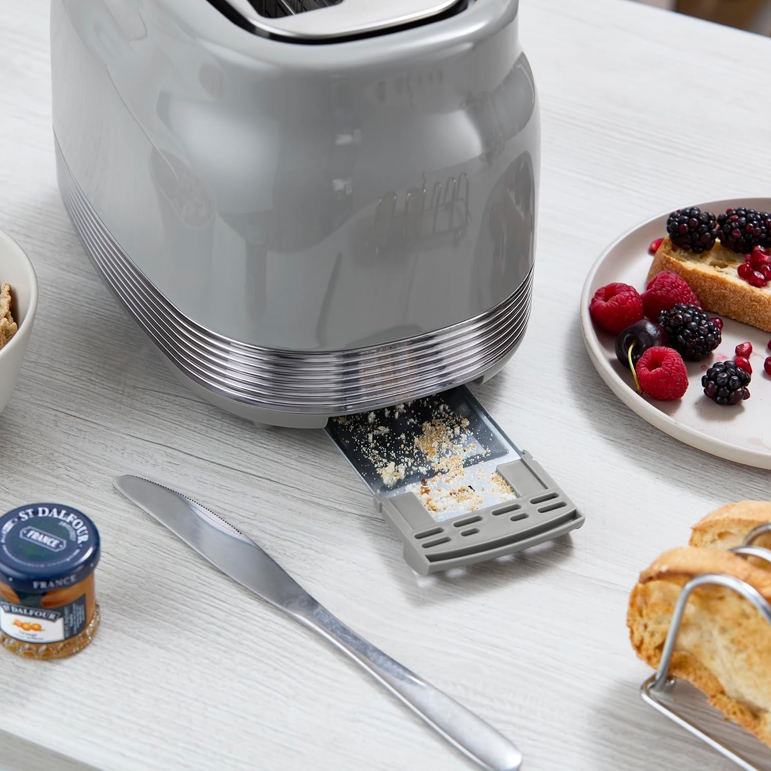 Swan Retro Revive Grey Stovetop Design Kettle 2 Slice Toaster Microwave Bundle18