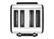 Morphy Richards Venture Black 4 Slice Toaster Black 240131 2 Year Guarantee