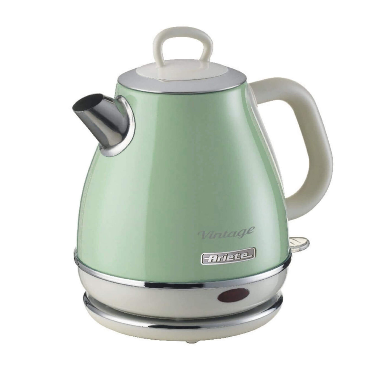 Ariete Vintage Green Retro 1L Jug Kettle, 2 Slice Toaster & 800W 20L Microwave Kitchen Set