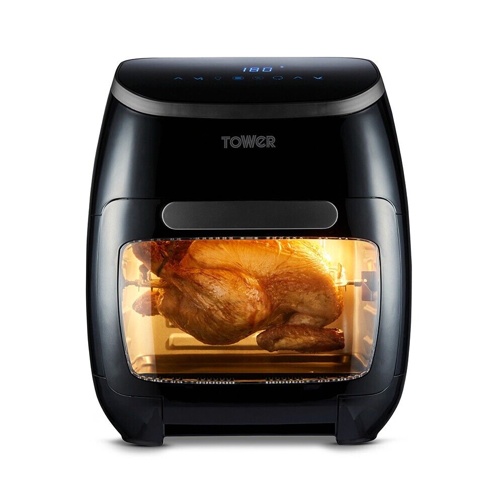 TOWER Xpress Pro Combo 2000W 11 Litre 10-in-1 Digital Air Fryer Oven Rotisserie