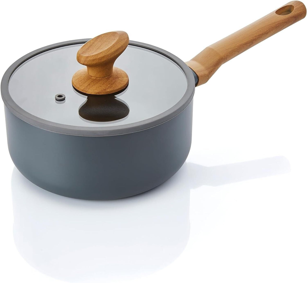 Swan Nordic Grey 4 Piece Pan Set Scandinavian Design Cookware SWPS35010GRYN