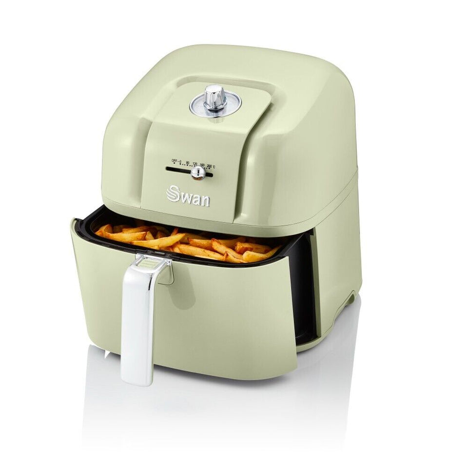 Swan Retro Air Fryer 6L in Green SD10510GN