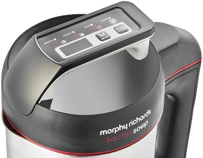 Morphy Richards Saute and Soup Maker 501014 Brushed Stainless Steel
