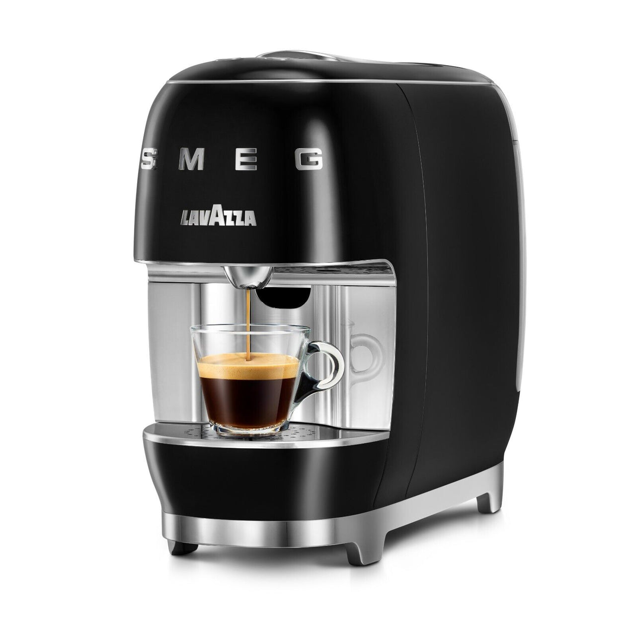 Smeg Lavazza Black Espresso Pod Coffee Machine 18000449