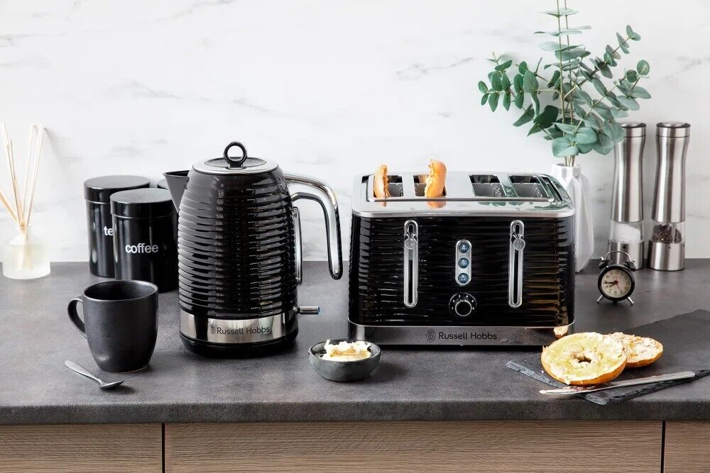 And Toaster Russell Hobbs Inspire Black Kettle Russell Hobbs Retro