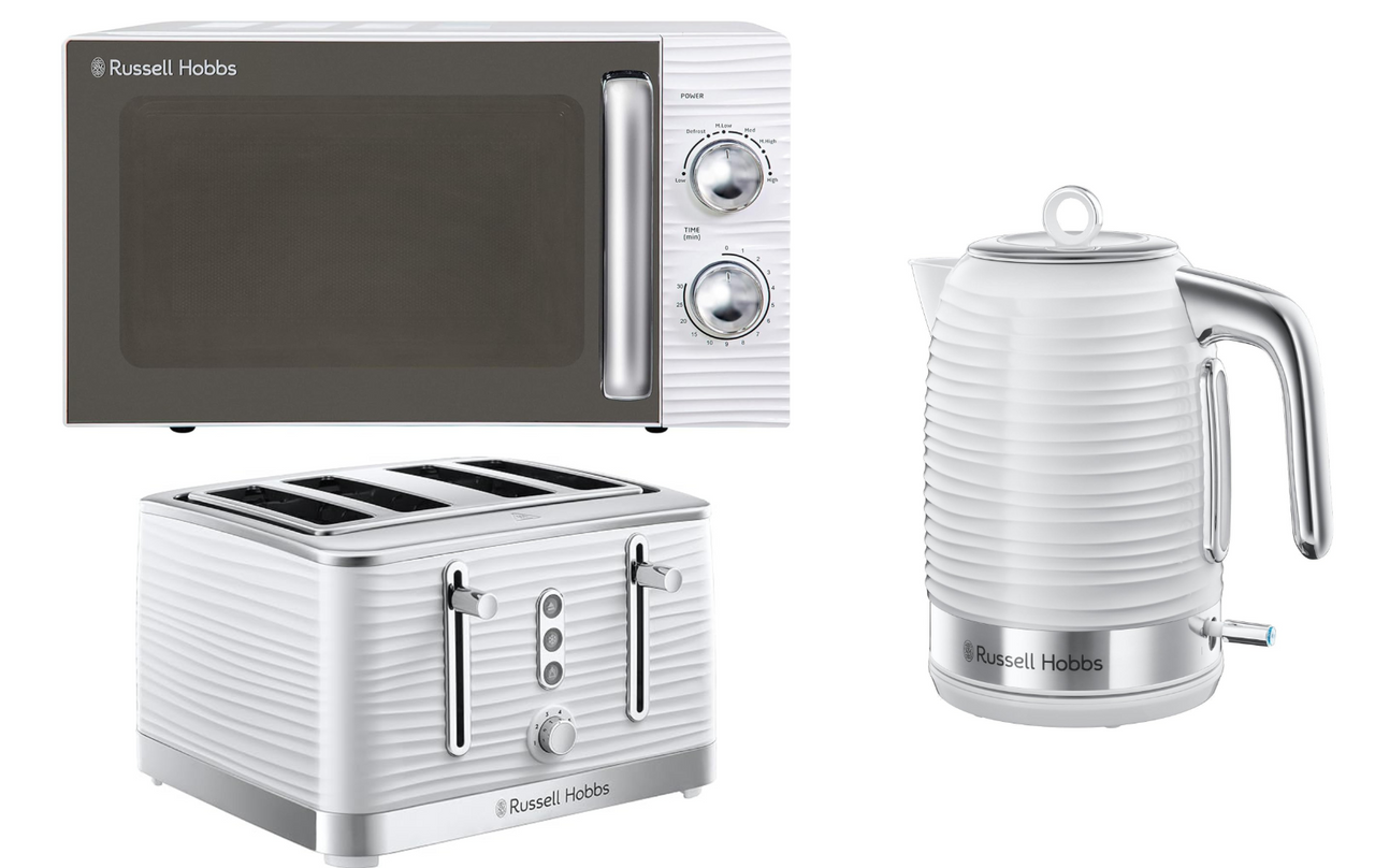 Kettle and toaster and microwave set cheap