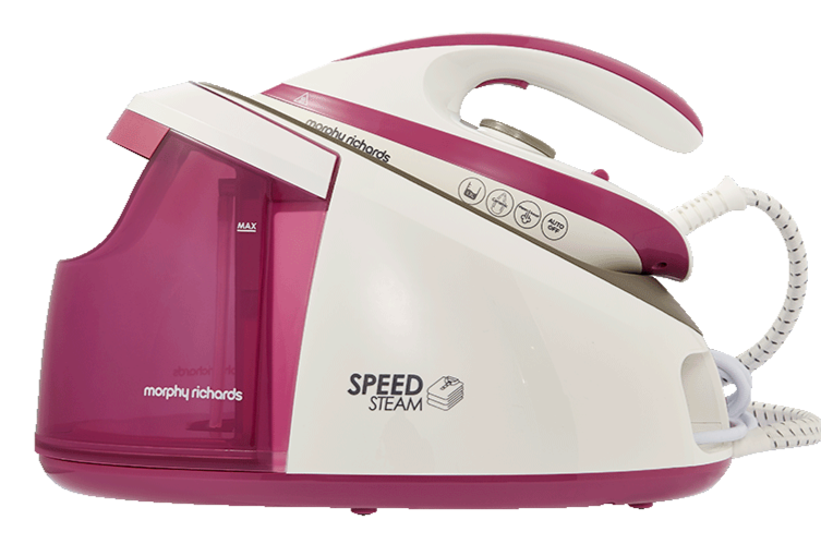 Morphy Richards 333201 Speed Steam Pink Steam Generator Iron | Next Day Delivery